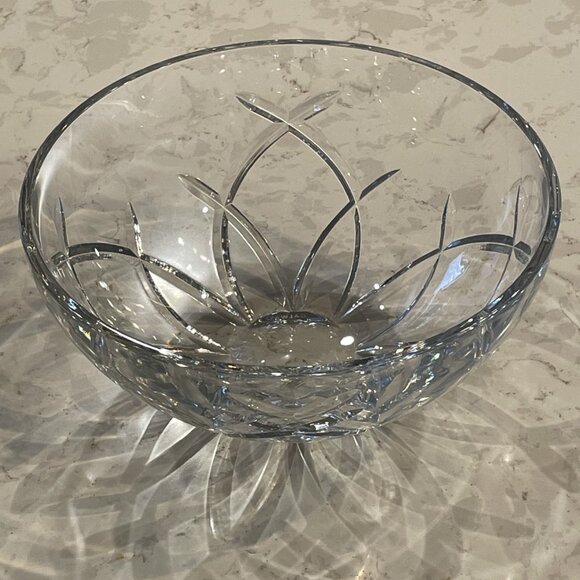 Vintage Galway Irish Crystal Serving Bowl - Picture 1 of 6